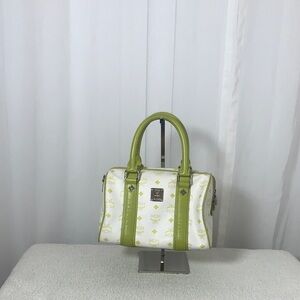 GUC MCM Boston Satchel L 10” x H 7.5” x D 6.25”